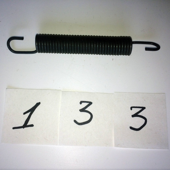 Пружина L126хL78×Ø15×Ø2.0 мм
