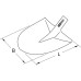 Лопата KS Tools 144.0811 Лопата KS Tools 144.0811
