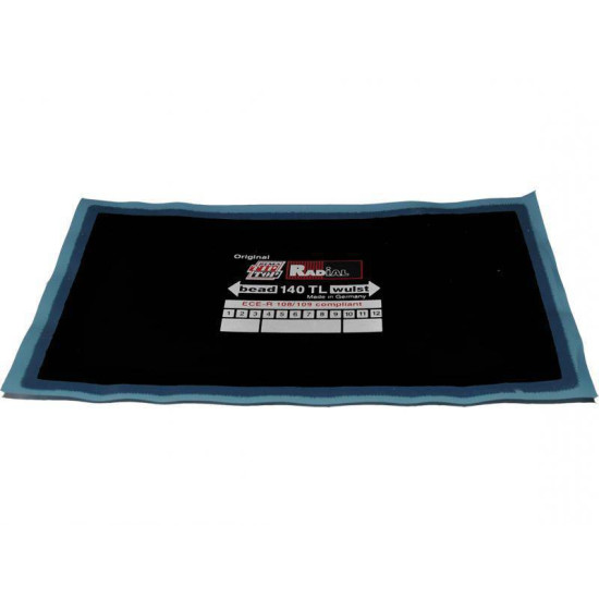 Радіальні пластирі Rema Tip Top 140 TL, 195×100 мм (5121403) Радіальні пластирі Rema Tip Top 140 TL, 195×100 мм (5121403)