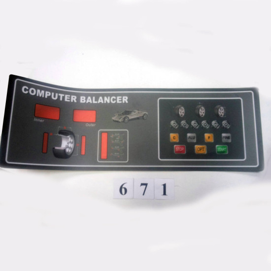 Клавіатура для балансувального верстата Safe 9100