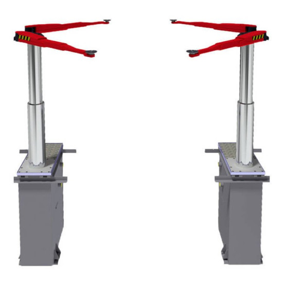 Плунжерний підйомник 3,5 т Autop Stenhoj Masterlift Tele 2.35 220/380 В