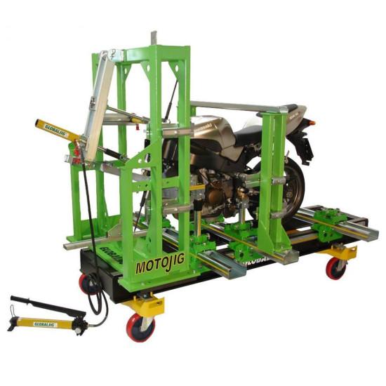 Кузовний стапель Globaljig G503/1 MOTOJIG BI-BENCH con ruote