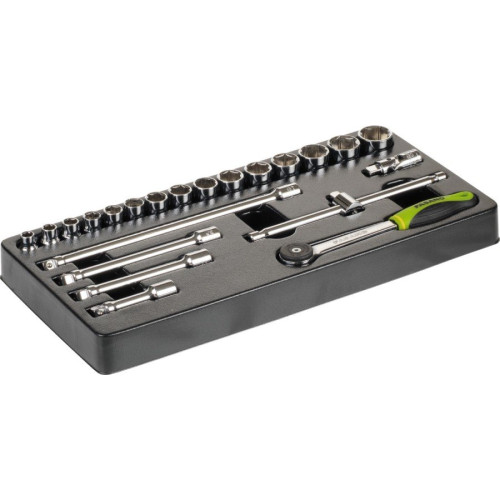 Набор шестигранних головок 3/8