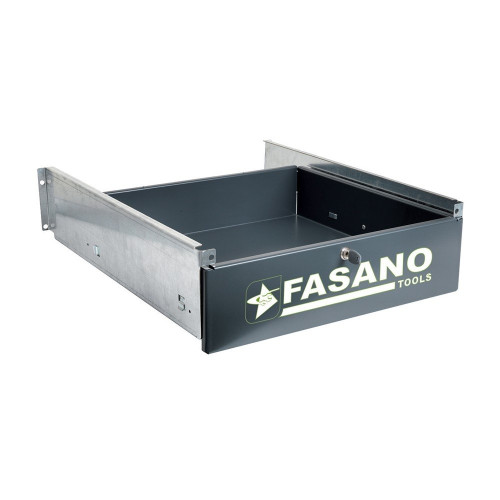 ящик для стола черного кольору з системою замикання Fasano FG 129/CD