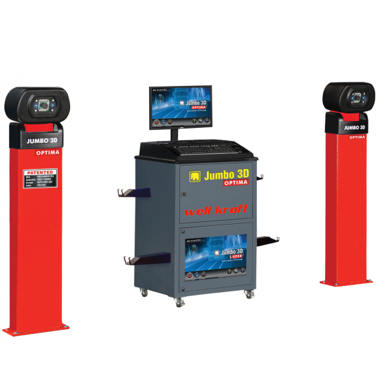 Вантажний 3D стенд розвал-сходження Well Kraft Jumbo 3D Optima