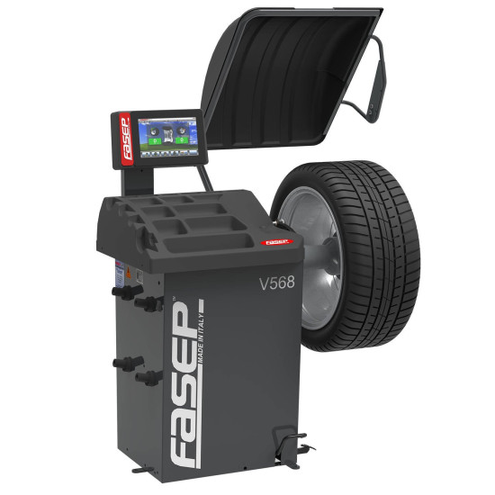 Балансувальний верстат 3D Fasep V568 с бесконтактной системой ввода 3D Touchless