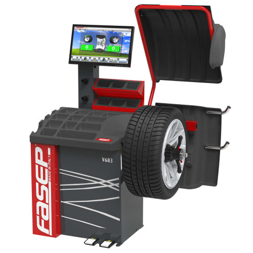 Профессиональный балансировочный станок 3D Fasep V683 c сонаром и функциями MARS и WOW (E671.002)