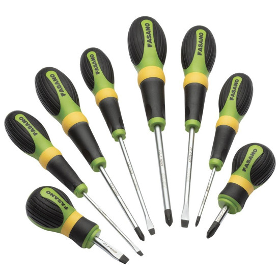 Набор плоских і хрестоподібних Phillips викруток FG 22/S8