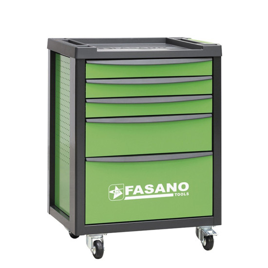Пересувний Ящик для інструментів з 5 секциями Fasano FG 118V/5T