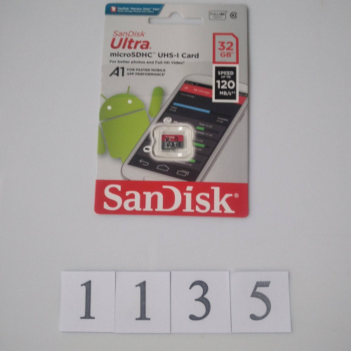 Карта пам’яті, MICROSDHC 32GB, CLASS-10 24×32×2.1MM Карта пам’яті, MICROSDHC 32GB, CLASS-10 24×32×2.1MM
