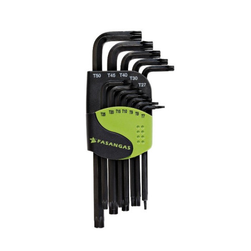Набір Г-подібних ключів Torx 12шт Fasano FG 138 Набір Г-подібних ключів Torx 12шт Fasano FG 138