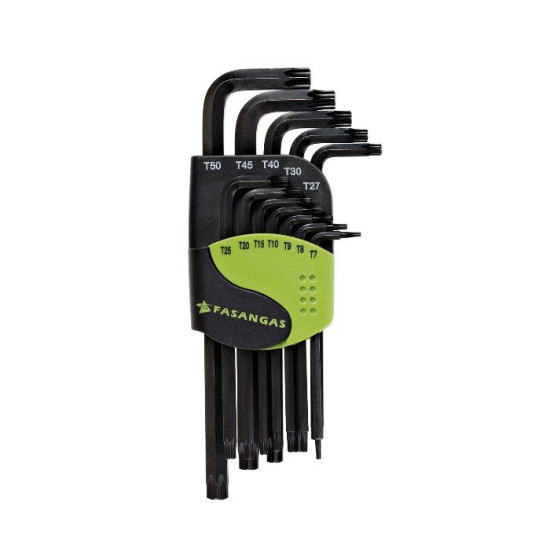 Набір Г-подібних ключів Torx 12шт Fasano FG 138