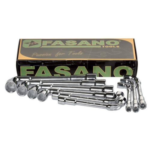 Набор трубчастих Г-подібних Hex, Torx, XZN ключів Fasano FG 613/S