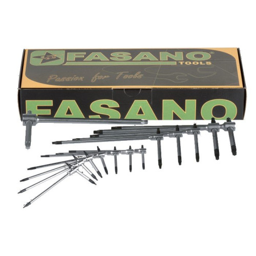 Набор трехсторонних шестигранников Torx Fasano FG 621TX/S Набор трехсторонних шестигранников Torx Fasano FG 621TX/S