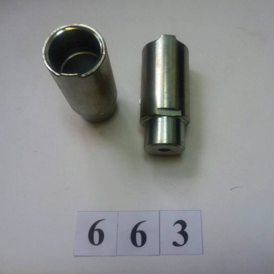 Комплект проставок для лап (4 шт.) Ø40 x L80 мм до підйомника WK 2140 (663)