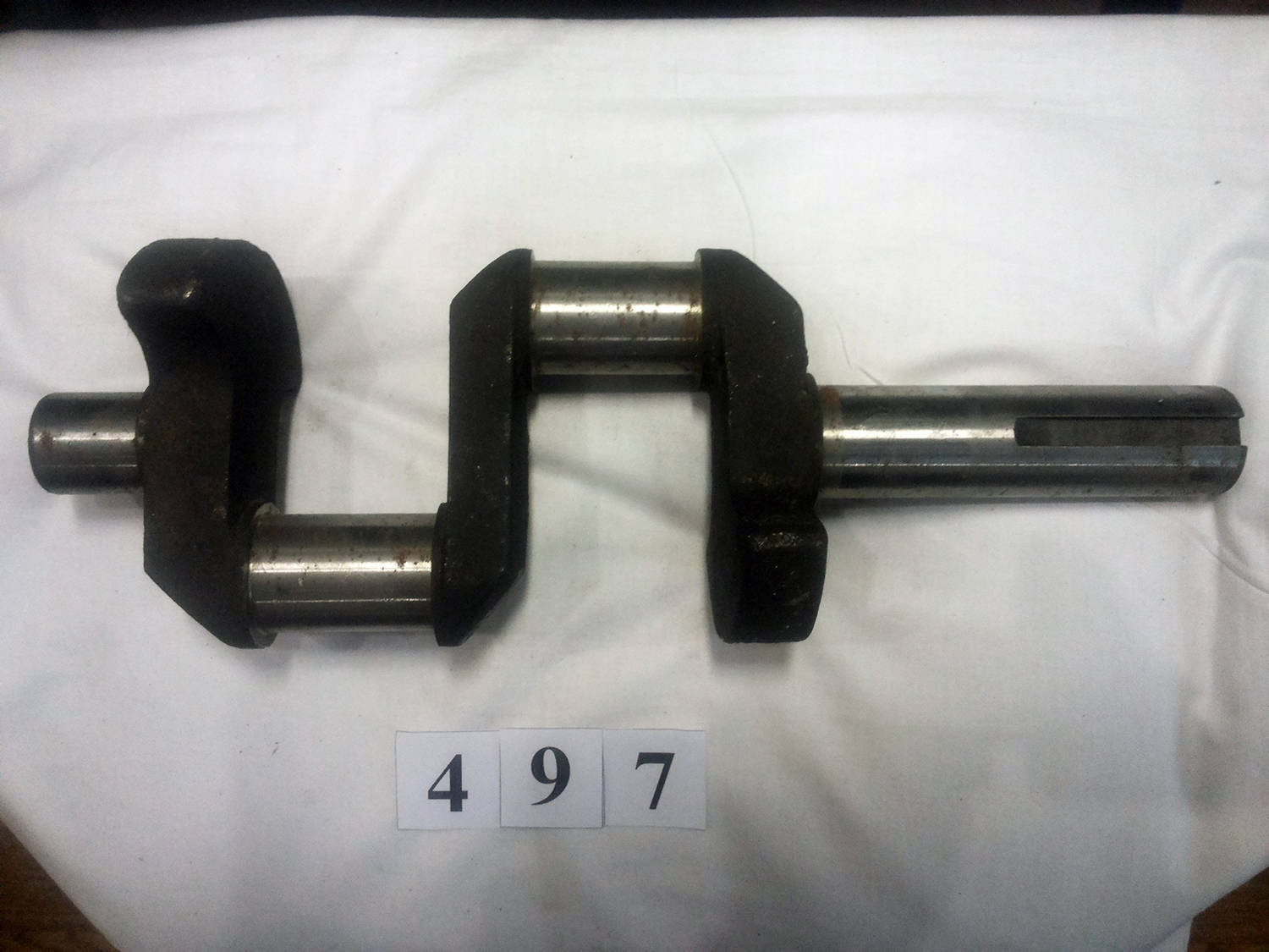 Колінчастий вал 2-го циліндра Ø35×40×40 мм (497)